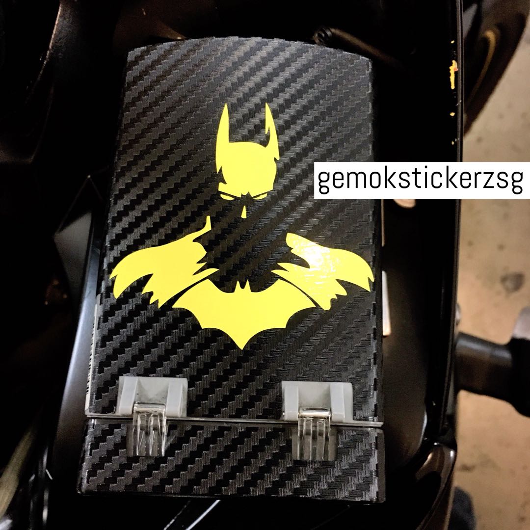 Batman Iu Unit Decal Motorcycles Motorcycle Accessories On Carousell