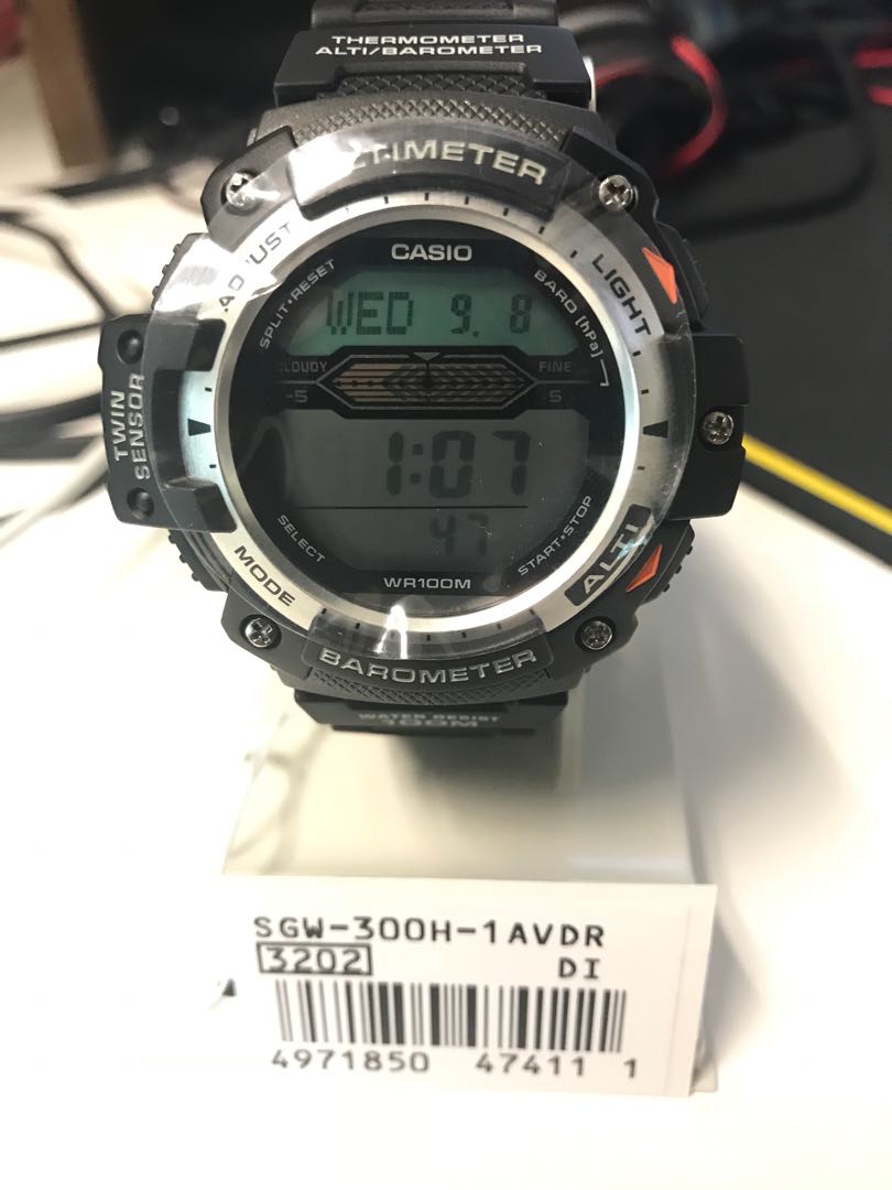 casio pro trek twin sensor