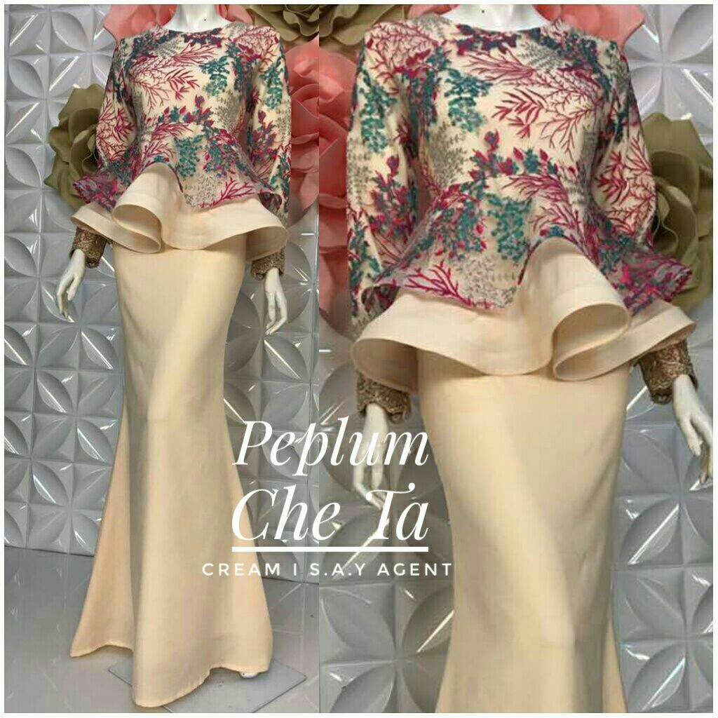 Che Ta Lace Kurung Women S Fashion Clothes Tops On Carousell