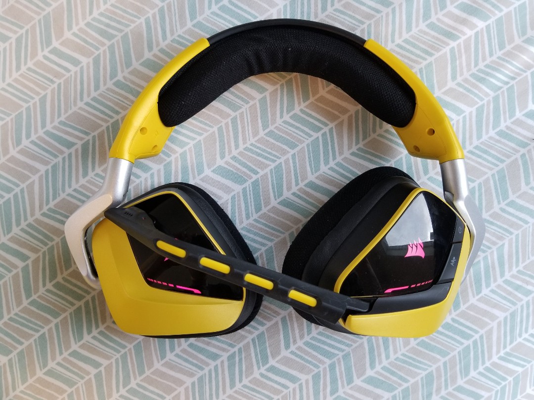 Corsair Void PRO Dolby 7.1 Wireless RGB Yellow Jacket
