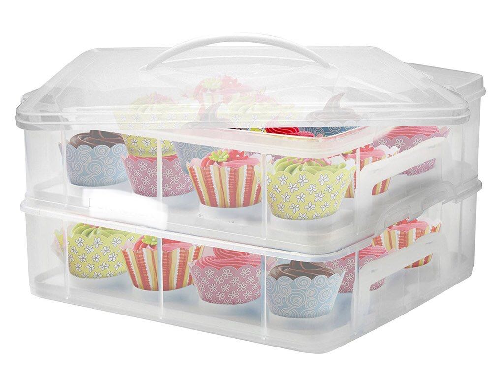 Cupcake/Whole cake Carrier Box, TV & Home Appliances, Kitchen