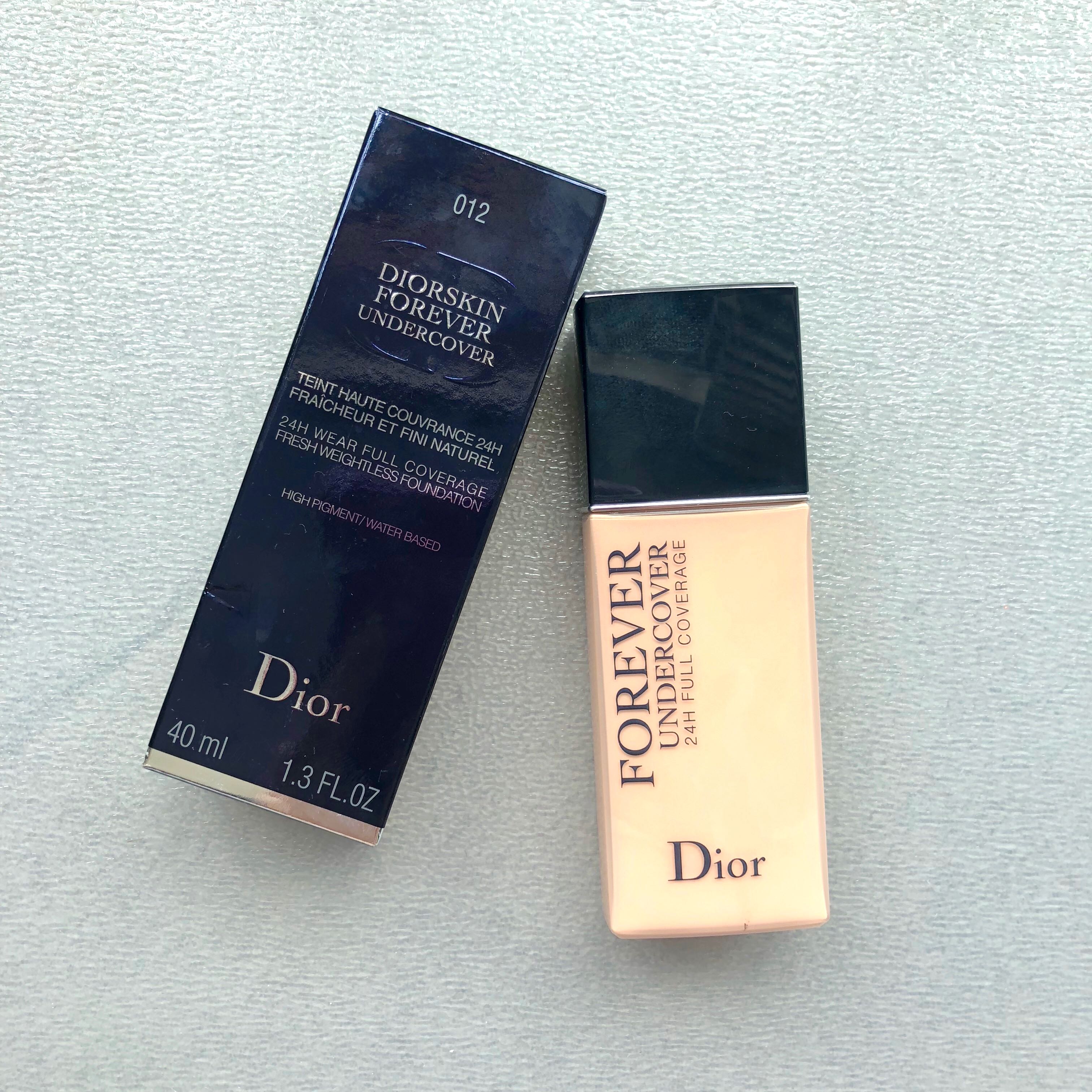 Dior forever hotsell undercover 012