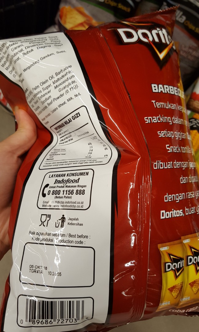 Doritos Snack Import Makanan Minuman Makanan Instan Di Carousell