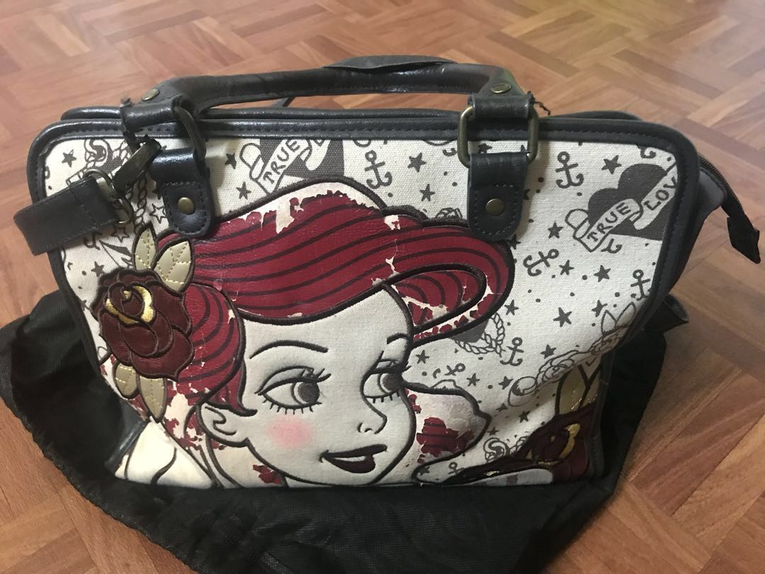 Firefly Rustan’s DISNEY Little Mermaid Edition bag with sling, Luxury