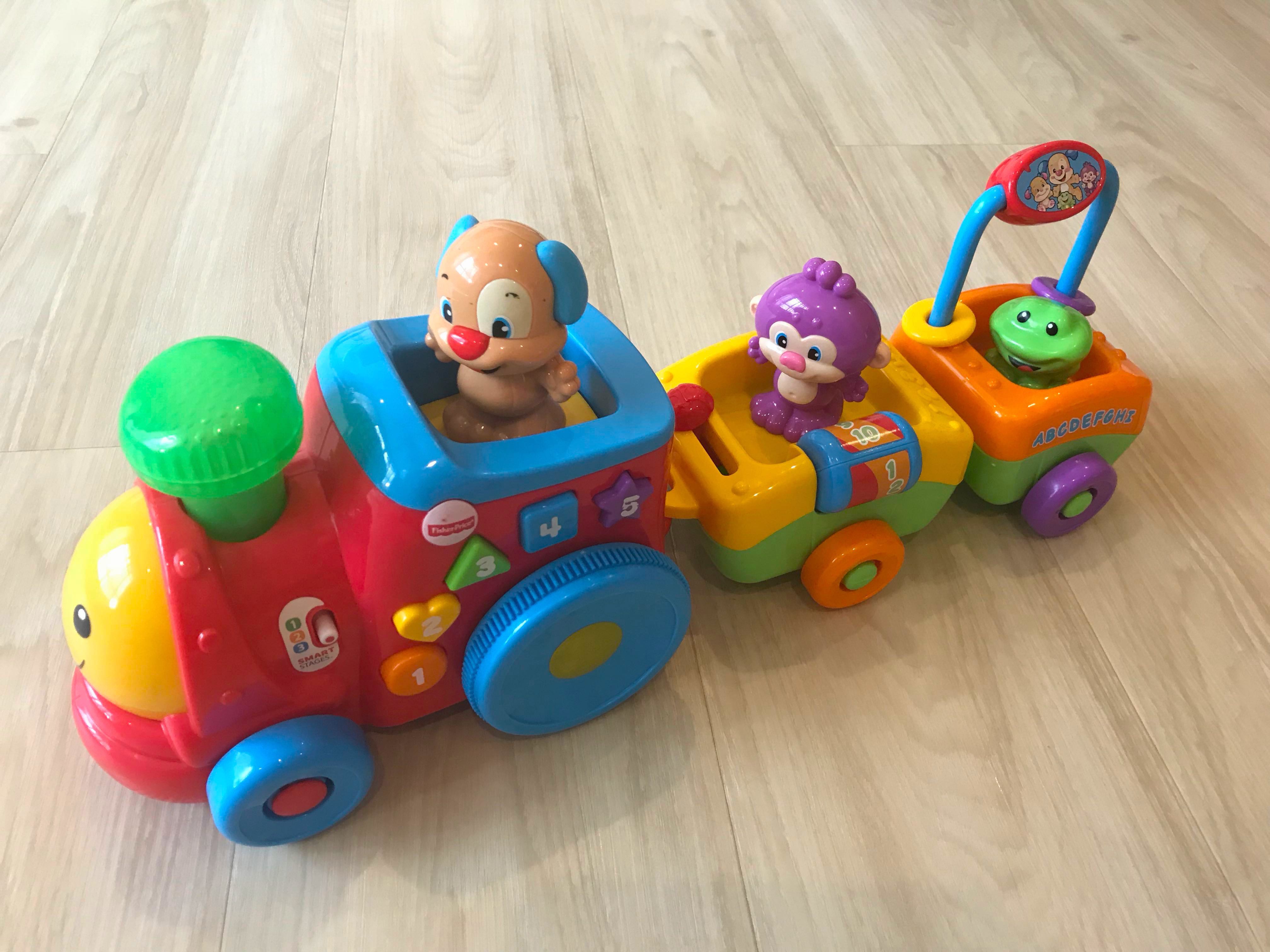 fisher price puppy train