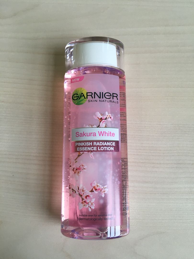 Garnier Sakura White Pinkish Radiance Essence Lotion 1ml Health Beauty Skin Bath Body On Carousell