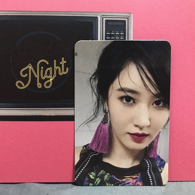 Girls Generation Holiday Night Night Yuri Photocard Hobbies Toys Memorabilia Collectibles K Wave On Carousell