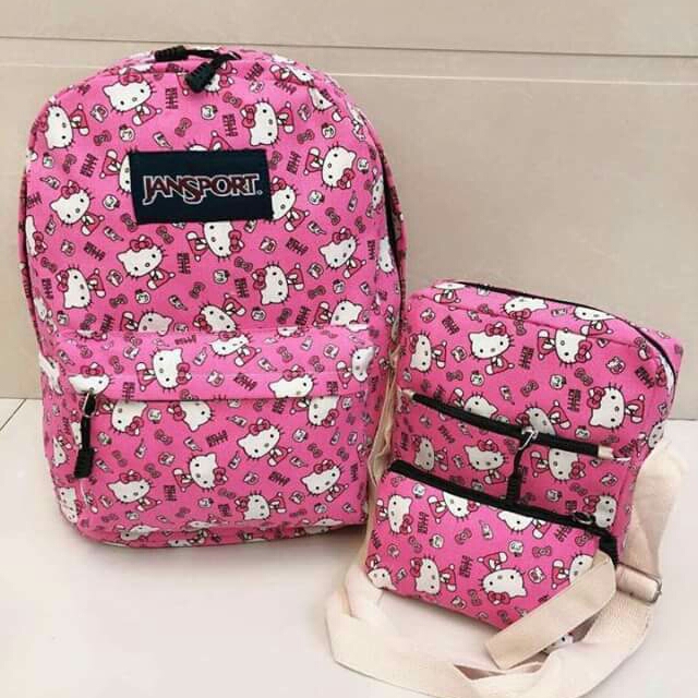 hello kitty jansport backpack