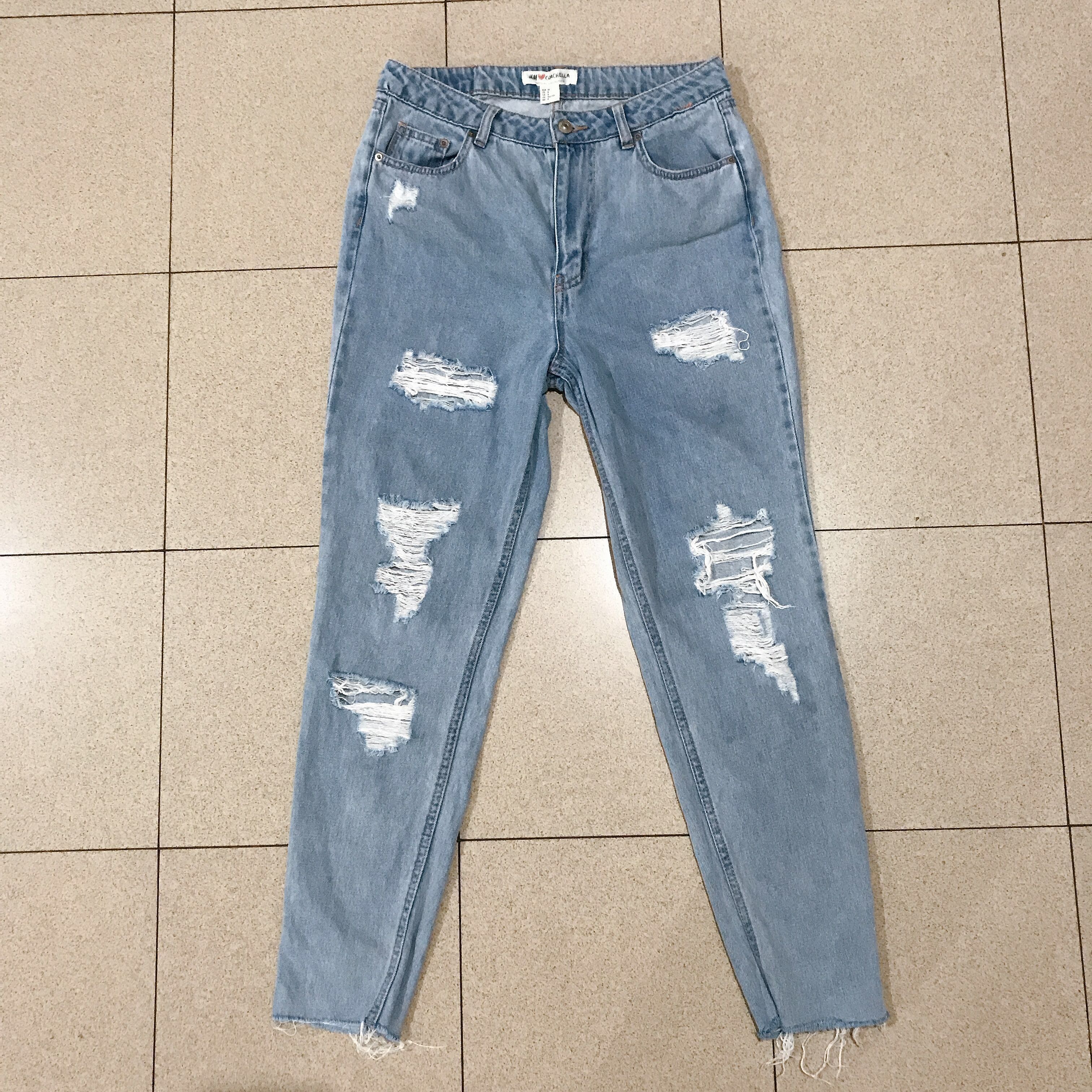 ripped jeans pria h&m