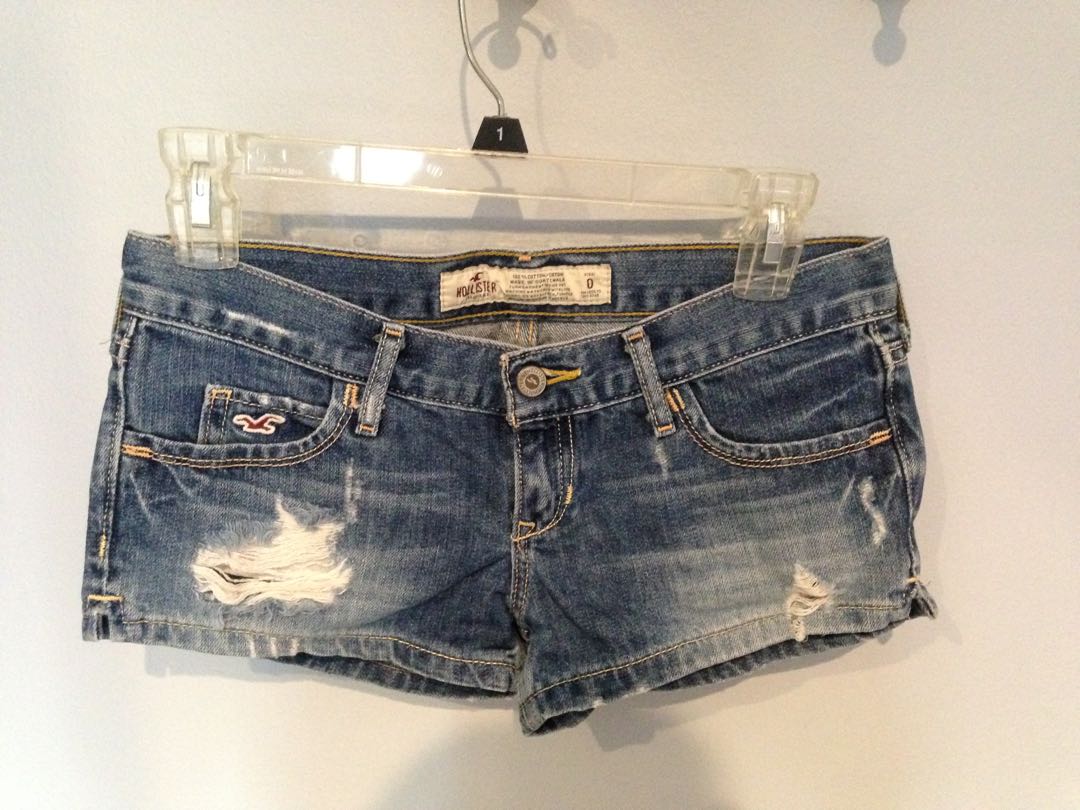 Hollister jeans/denim shorts size 0 