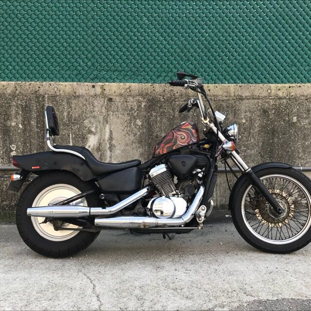 Honda steed shop 400 custom chopper