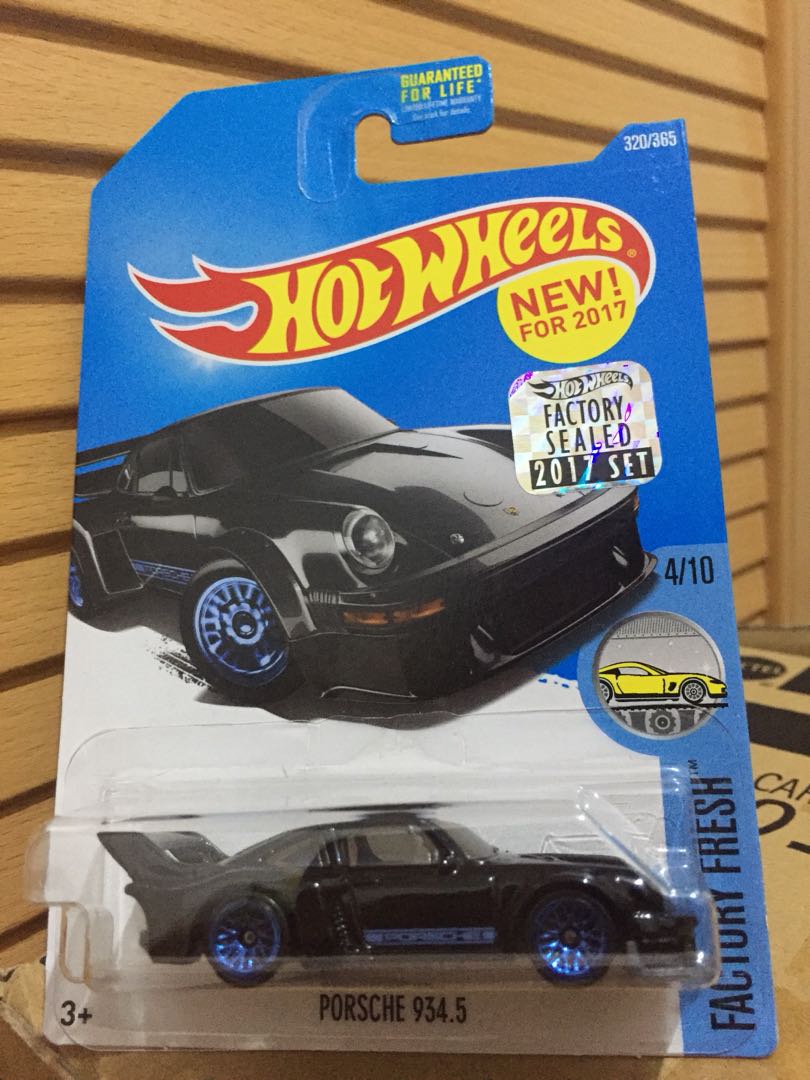 Hotwheels Factory Sealed 2017 Porsche 934 5 Toys Collectibles