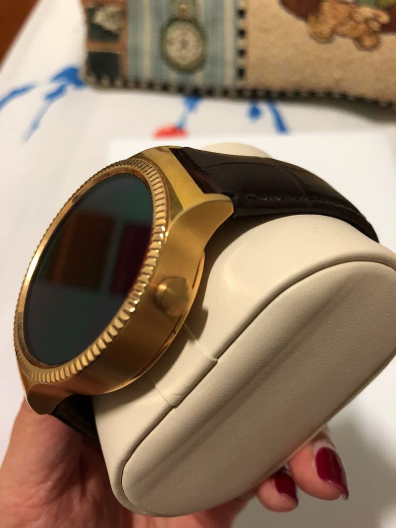 Huawei watch gold plated stainless steel clearance