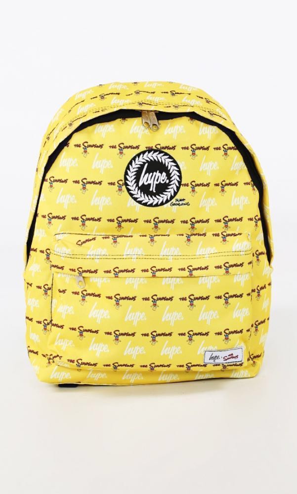 yellow hype backpack
