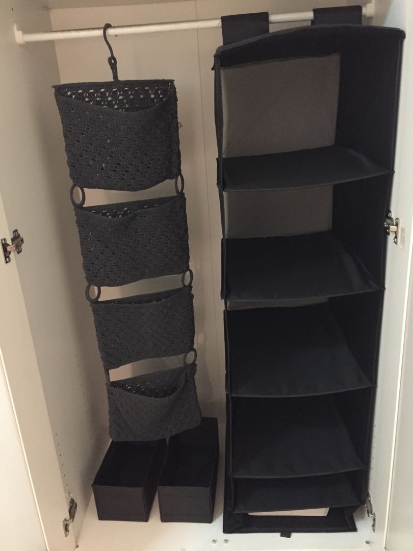 Ikea Blue Wardrobe Organizer Furniture Home Decor On Carousell