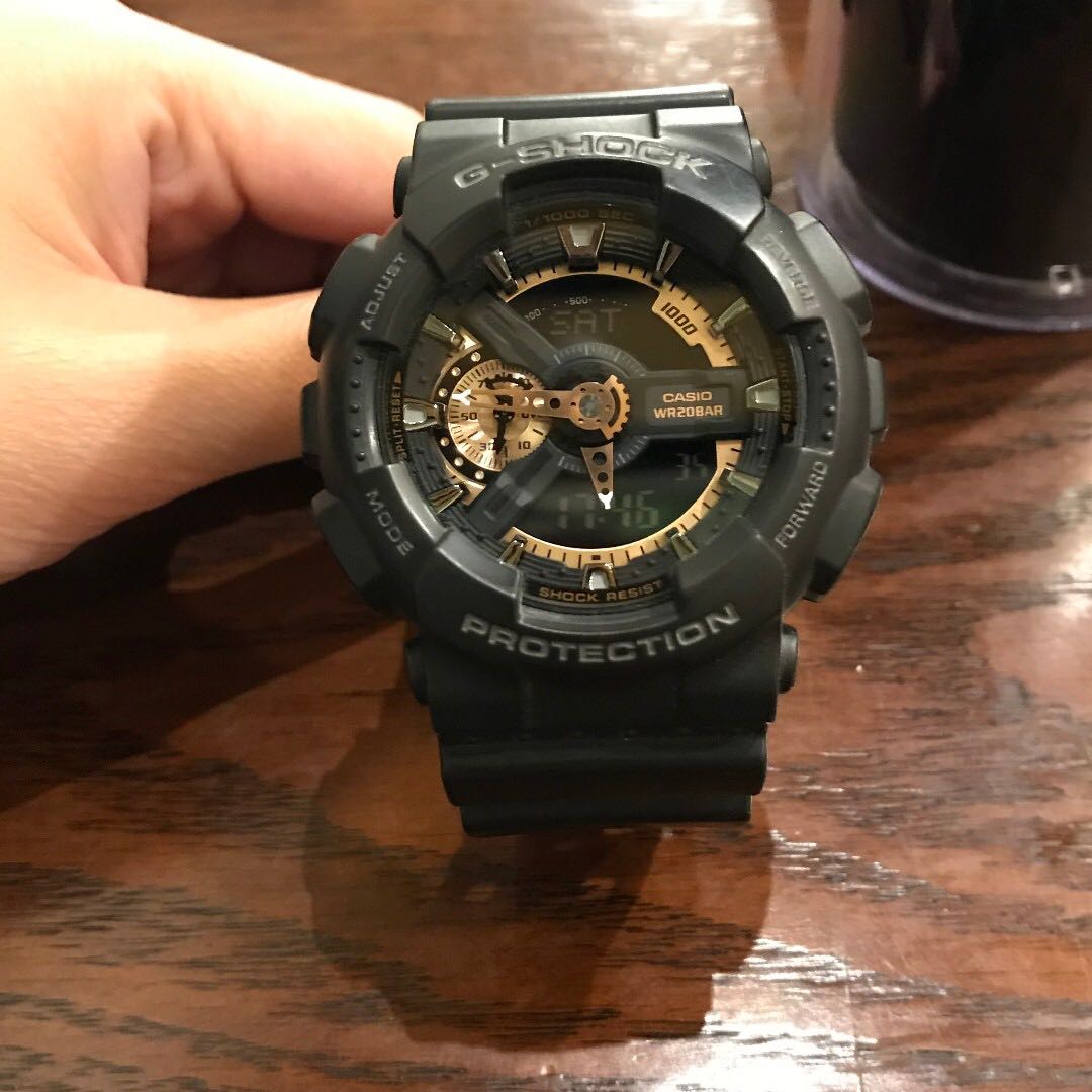 Jual Casio G Shock GA 110RG ORIGINAL second Mulus