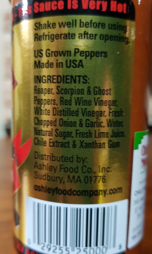 Mad Dog 357 Gold Edition (Extreme Hot Hot Sauce), Food & Drinks ...