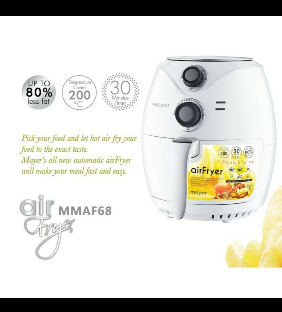 Mayer Airfryer Peralatan Dapur Di Carou Kongsi Senarai Ini