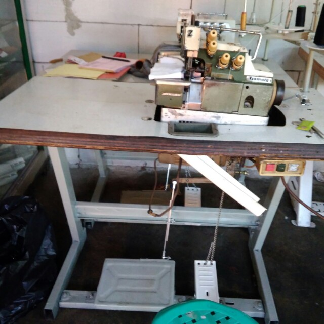 Mesin Jahit Obras Yamato Jepang Benang 4 Elektronik Lainnya Di Carousell