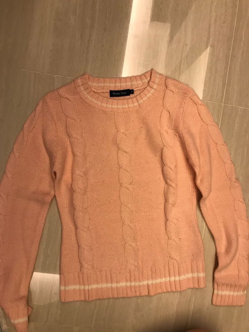 Moving Out Sale Winter Time Women Knitted Sweater Women S Fashion Clothes Tops On Carousell