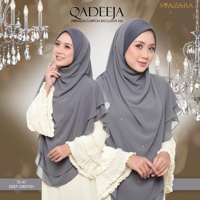 Qadeeja Instant Tudung Labuh Women S Fashion Muslimah Fashion On Carousell