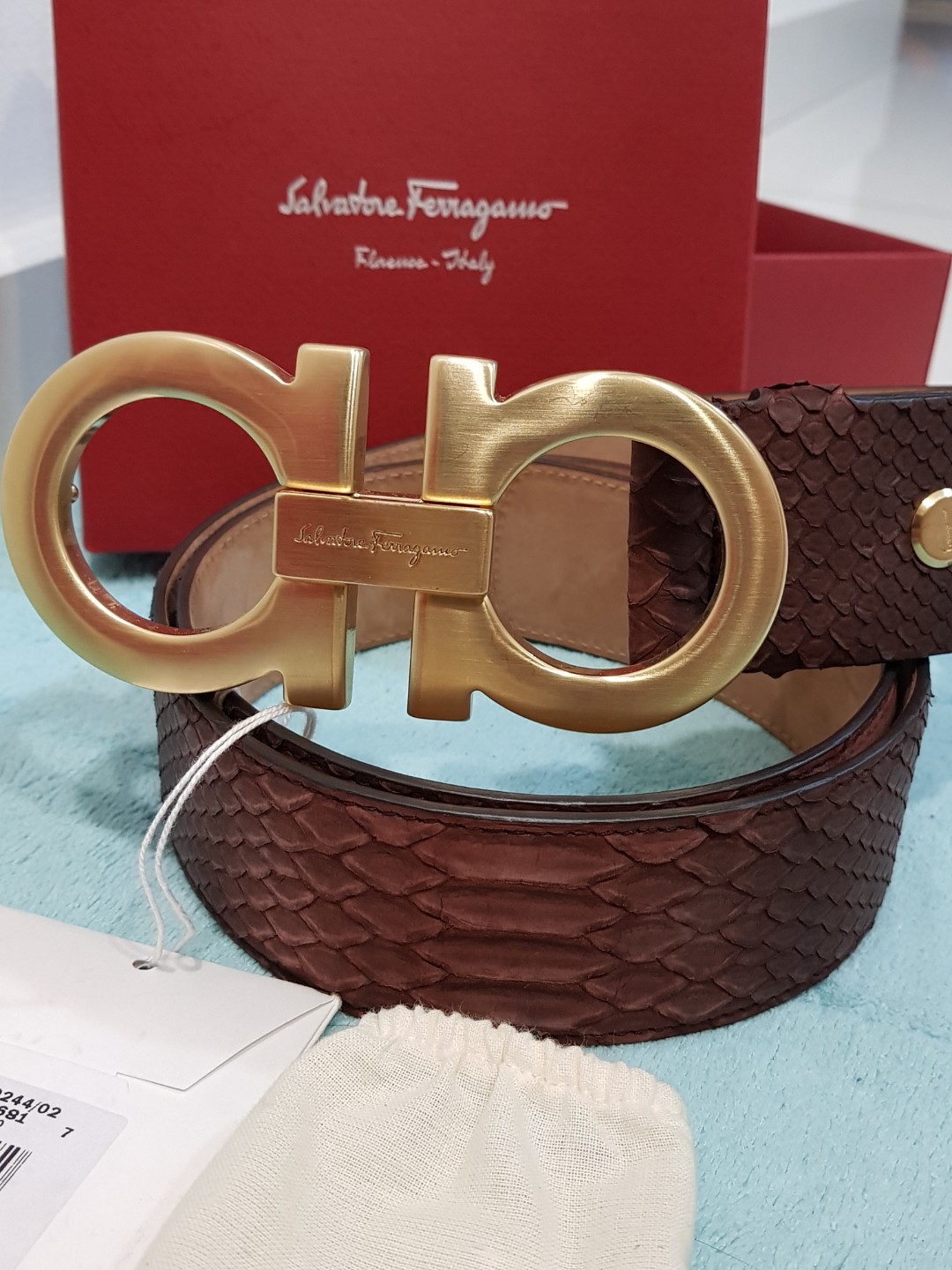 Salvatore Ferragamo Belt BN Authentic Men s Fashion Watches Accessories Belts on Carousell