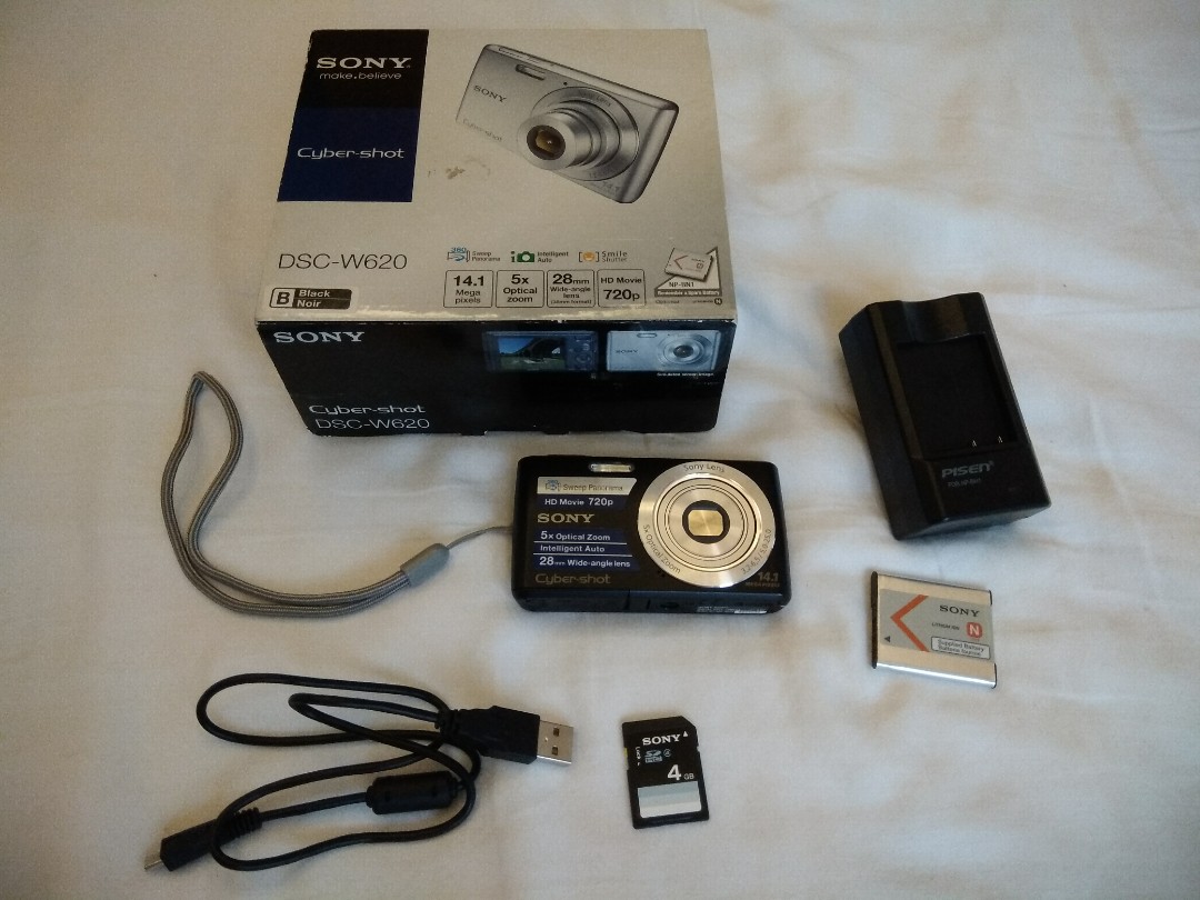 Sony Cybershot DSCW620, Photography, Video Cameras on Carousell