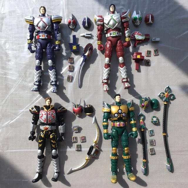 Souchaku Henshin Kamen Rider Blade Garren Chalice Leangle Hobbies Toys Toys Games On Carousell