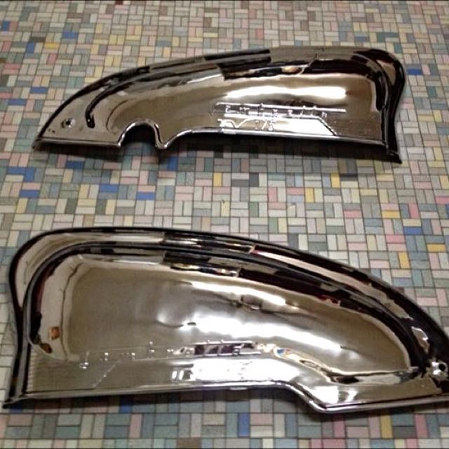 Vintage Lambretta Scooter Chrome Side Panels Car Accessories On Carousell