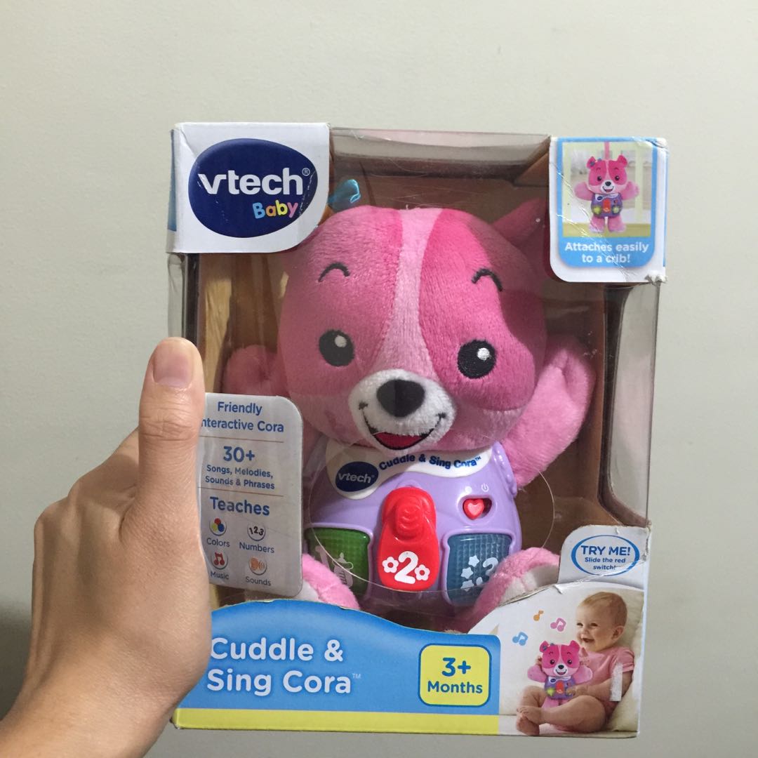 Vtech cuddle top and sing cora
