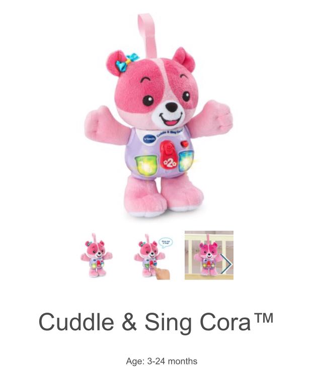 VTech Cuddle and Sing Cora Babies Kids Infant Playtime on