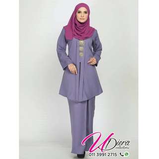 Baju kurung kebarung / kebaya labuh, Fesyen Wanita 