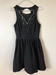 Dotti Sequin Mesh front Dress