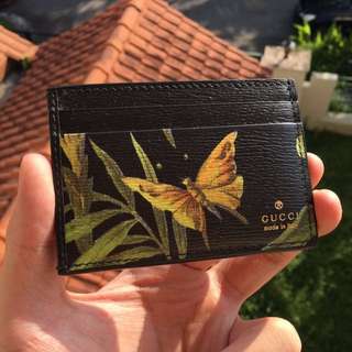 GUCCI "Shanghai Leather" Cardholder