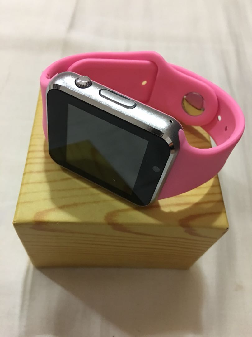smart watch a1 pink