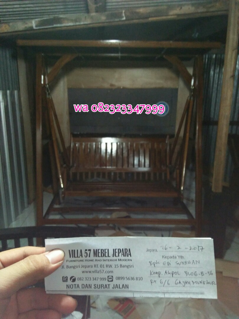 Ayunan Ayunan Jati Ayunan Minimalis Ayunan Kayu Perabotan Rumah