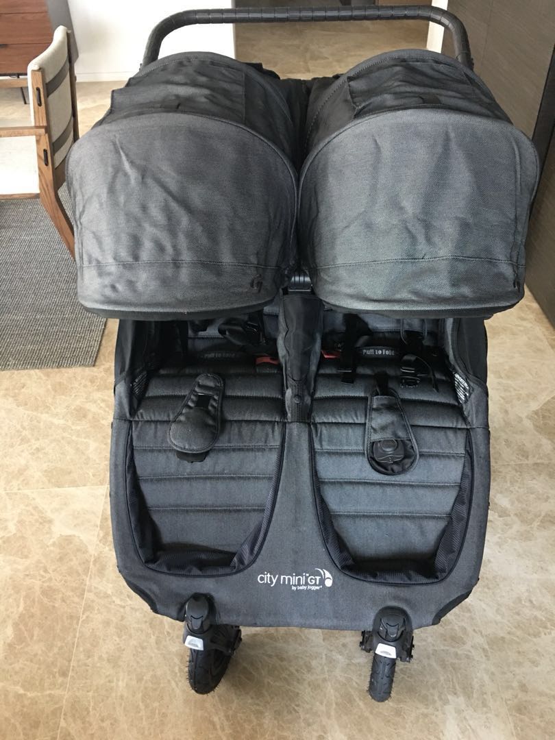 City mini gt double stroller used best sale