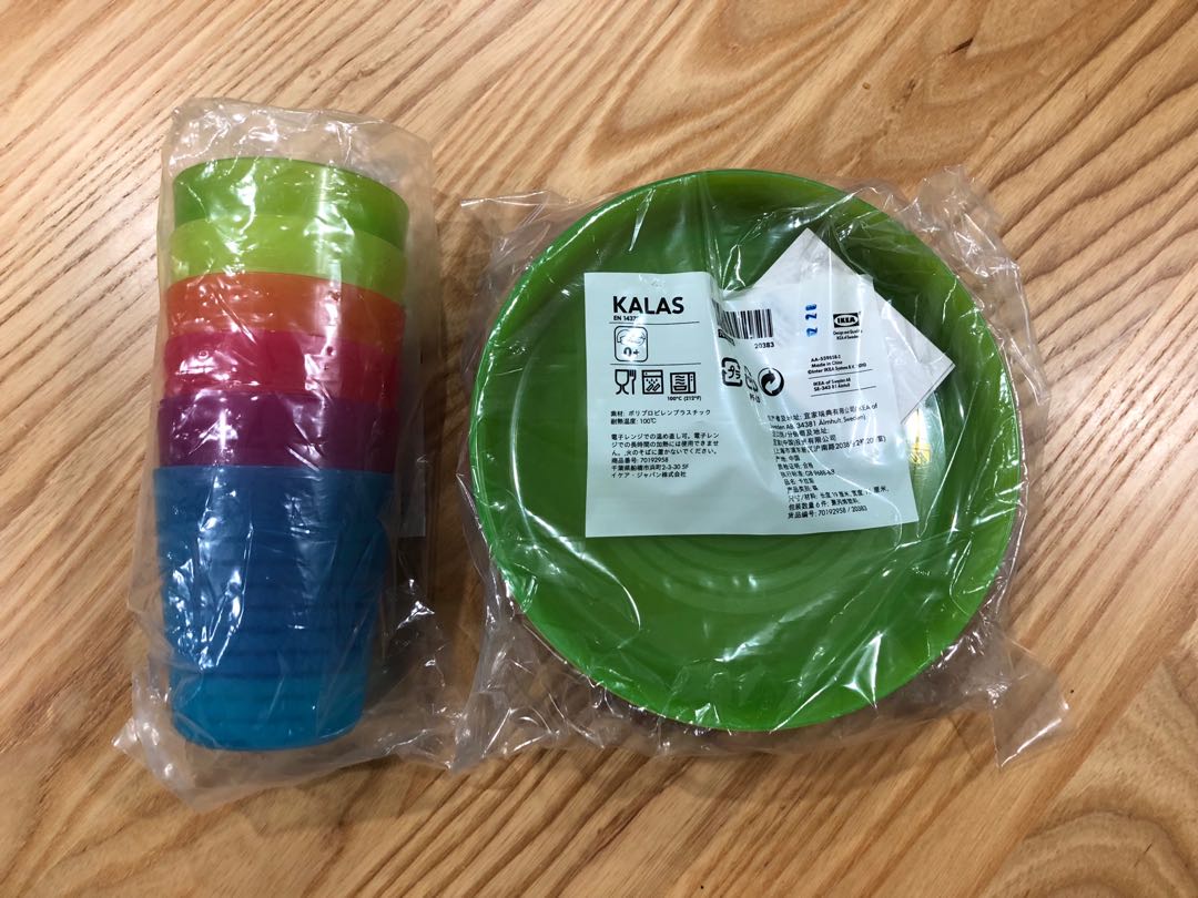BNIB Kalas Ikea cups and plates set, Babies & Kids, Nursing & Feeding