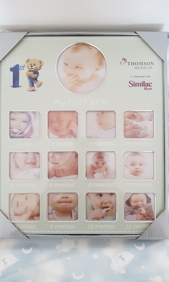 Brand New Photo Frame Baby Monthly Photos Babies Kids On Carou