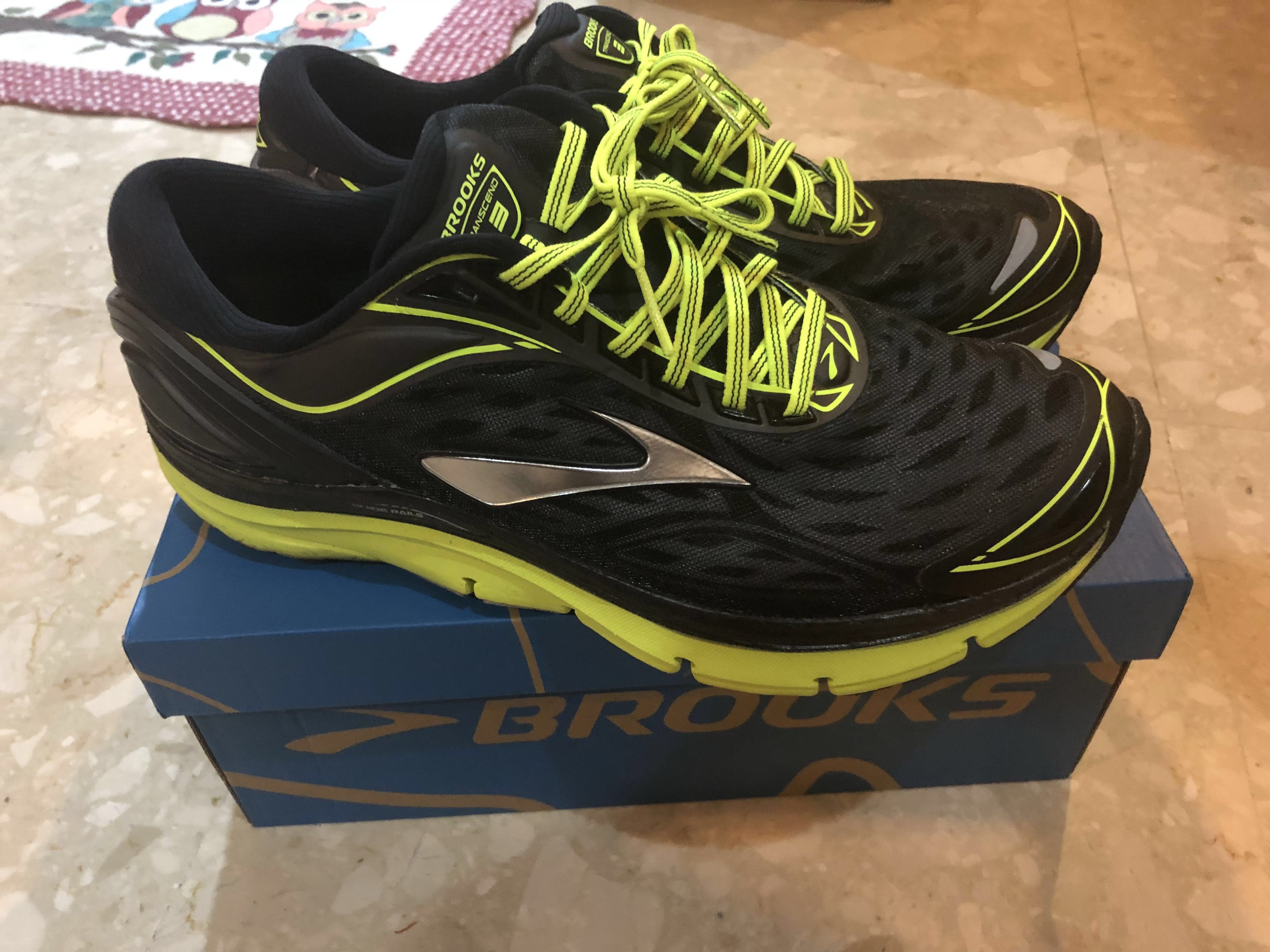 Brooks transcend hot sale 3 2018