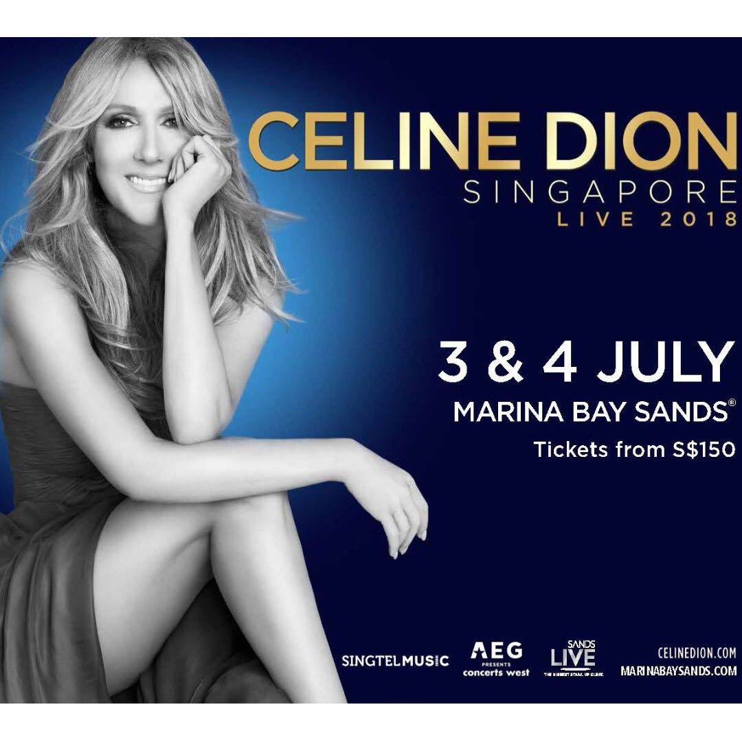 Celine dion concerts 2018 deals