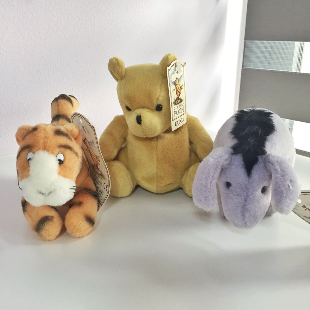 vintage winnie the pooh toys