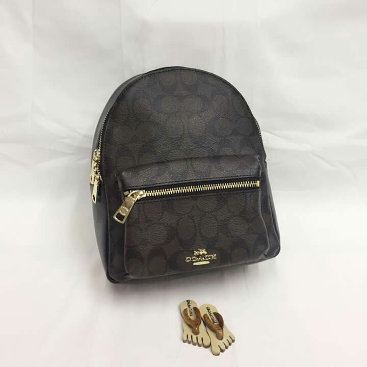 Coach mini backpack (Category: Luxury Bags & Wallets) located in Manila. Submitted by mylittlewardrobe88 (Listing ID 169760783, Image 1). Description: .