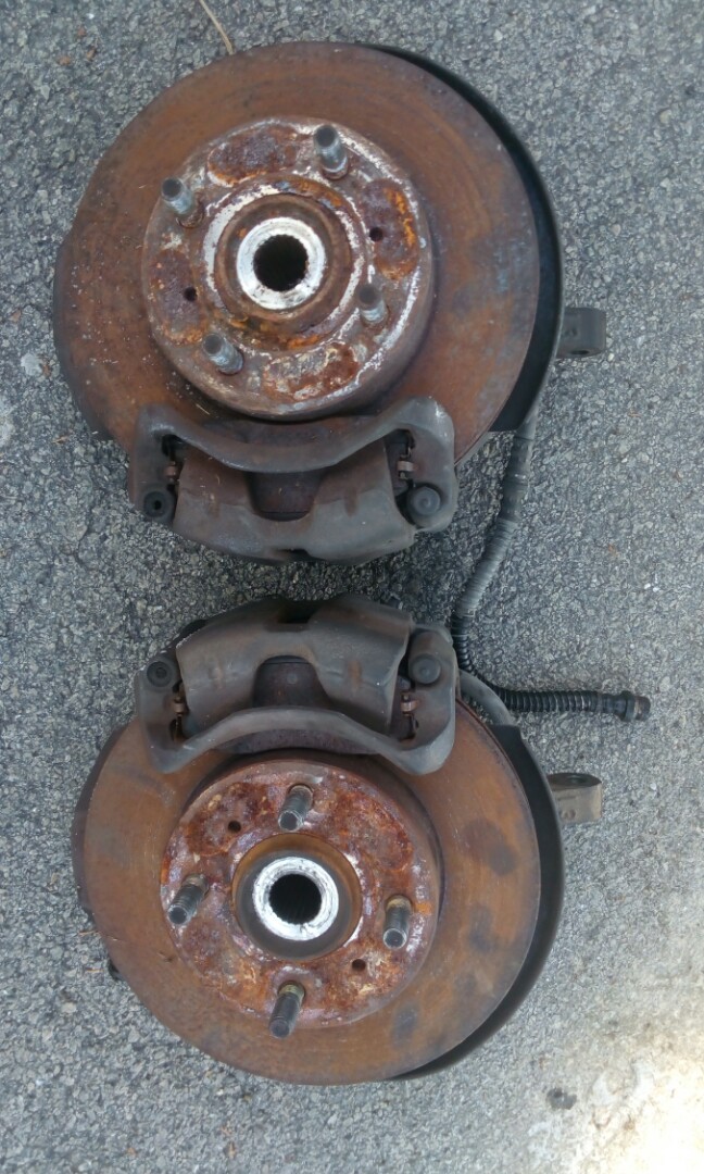 Disc brake wira 1.5 Clearance