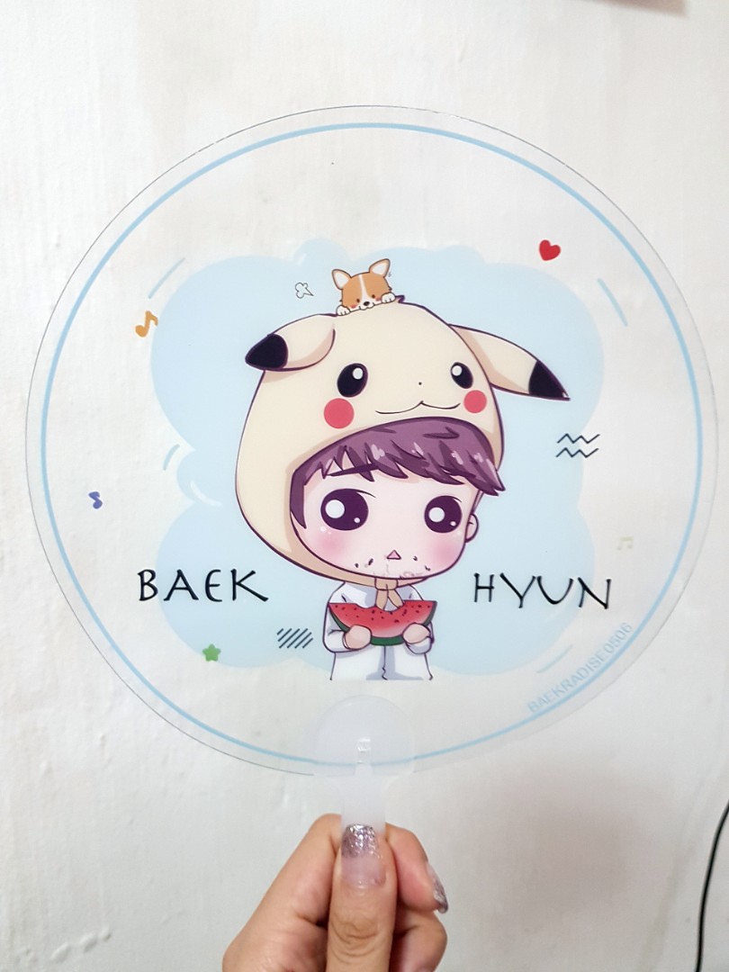Exo Baekhyun Cartoon Transparent Fan Entertainment K Wave On