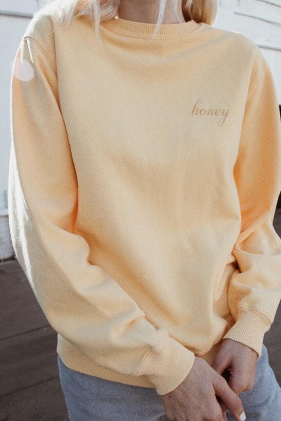 Brandy melville erica honey sweatshirt clearance