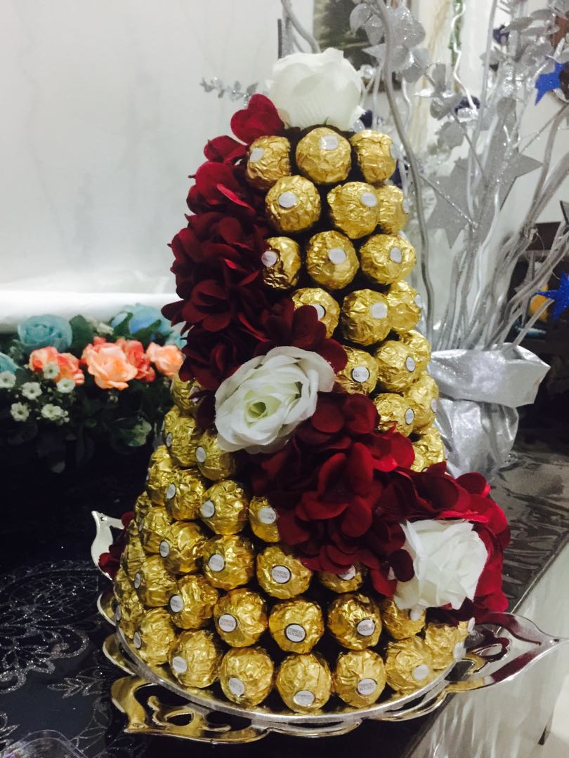 Ferrero Rocher Tower, Hobbies & Toys, Stationery & Craft, Occasions ...