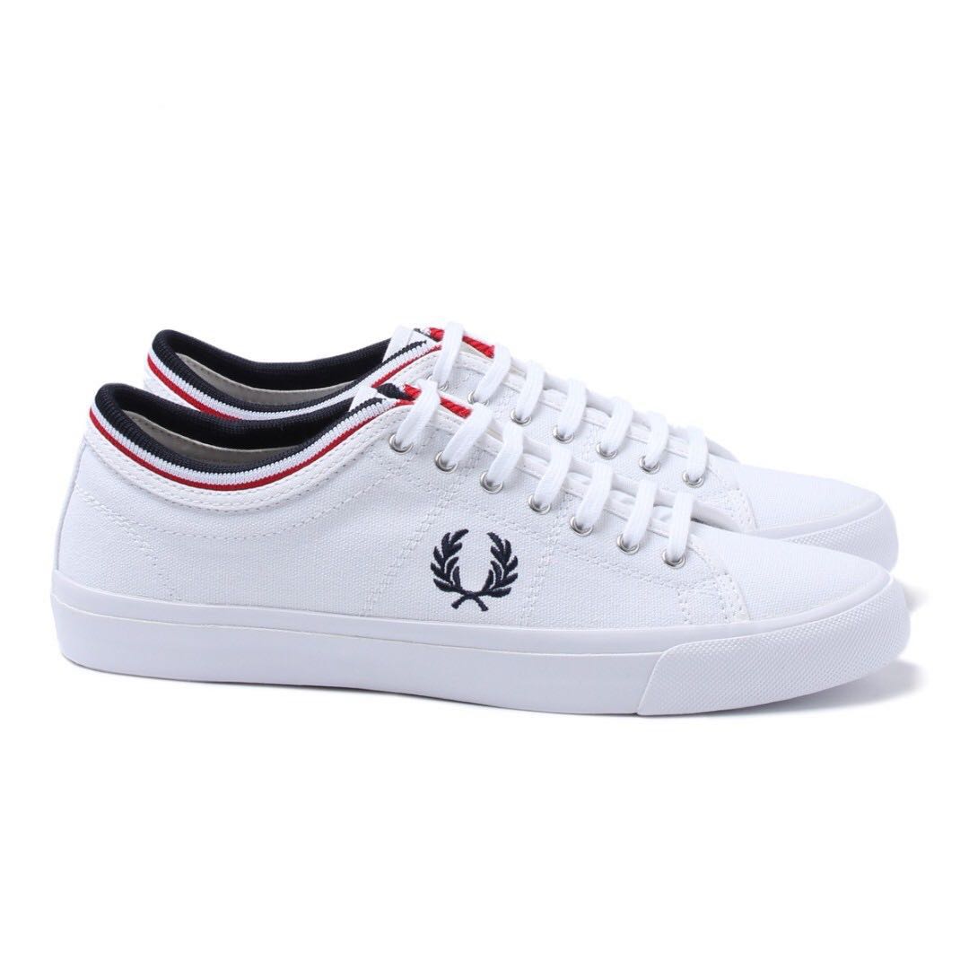 Fred perry kendrick hotsell tipped cuff canvas