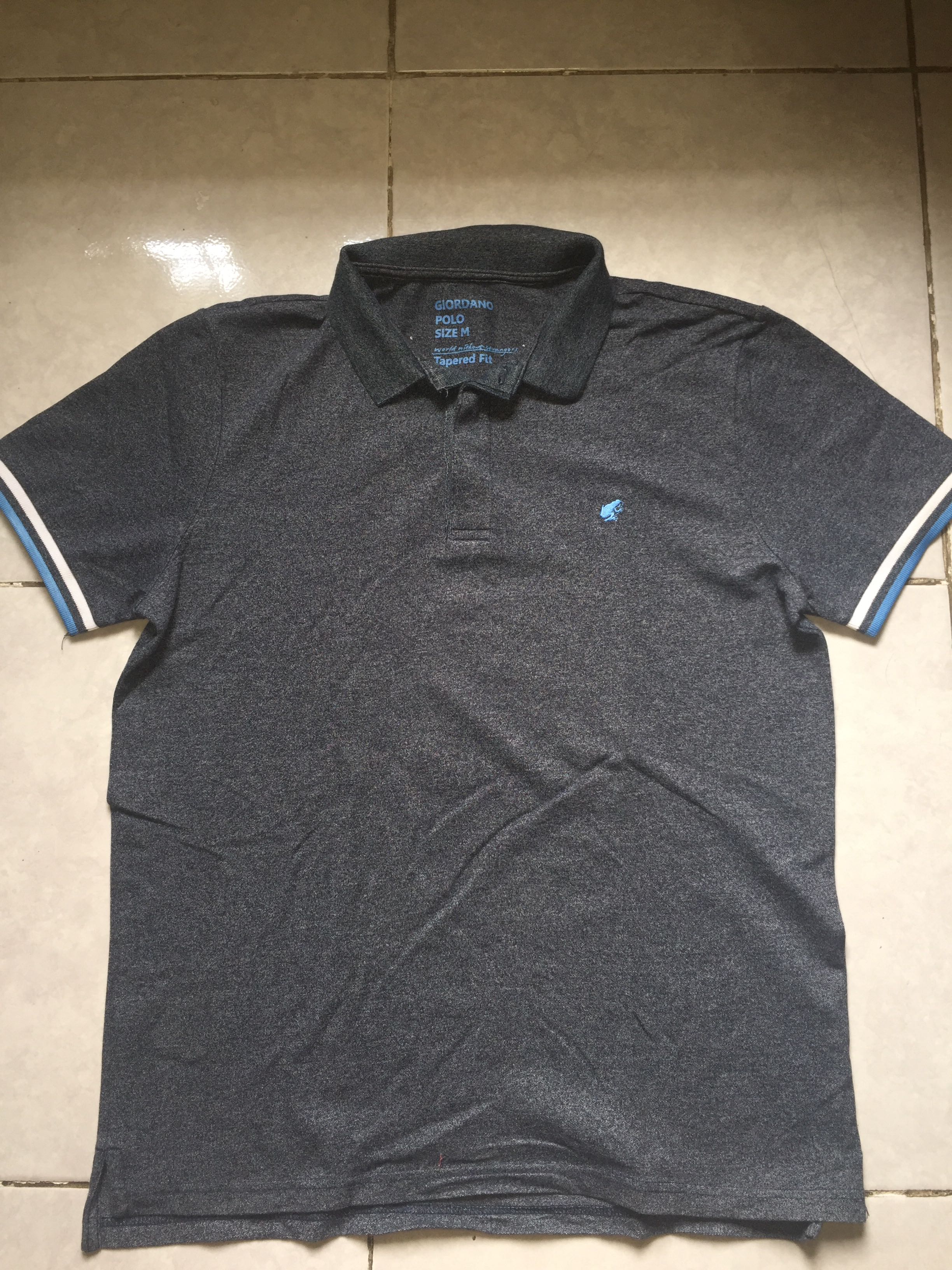 giordano tapered fit polo