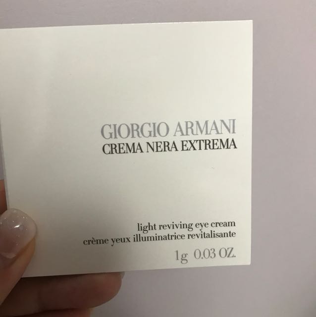 giorgio armani eye cream